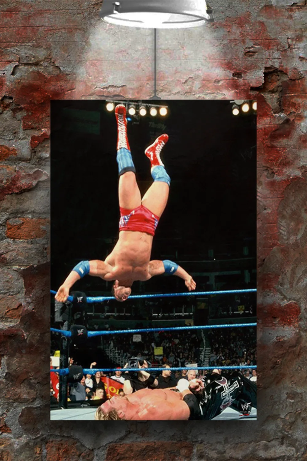 WWE Attitude Era Premium Gloss Poster Kurt Angle Moonsault WWE Attitude era | Vi, изображение 2