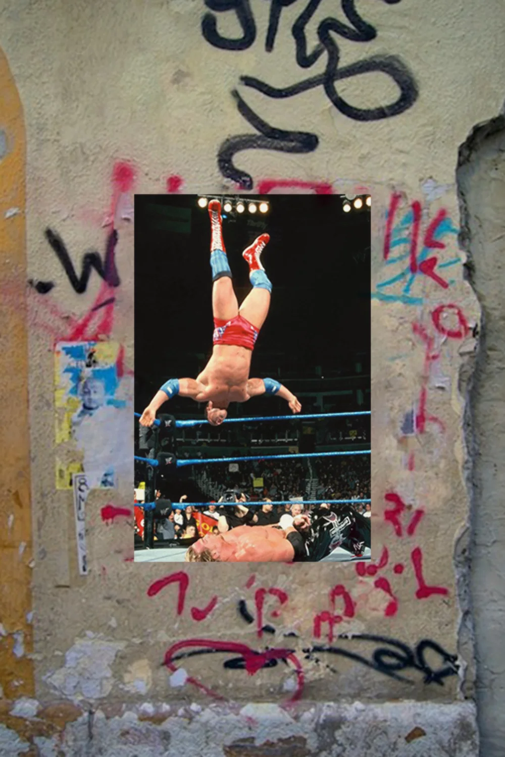 WWE Attitude Era Premium Gloss Poster Kurt Angle Moonsault WWE Attitude era | Vi, изображение 4
