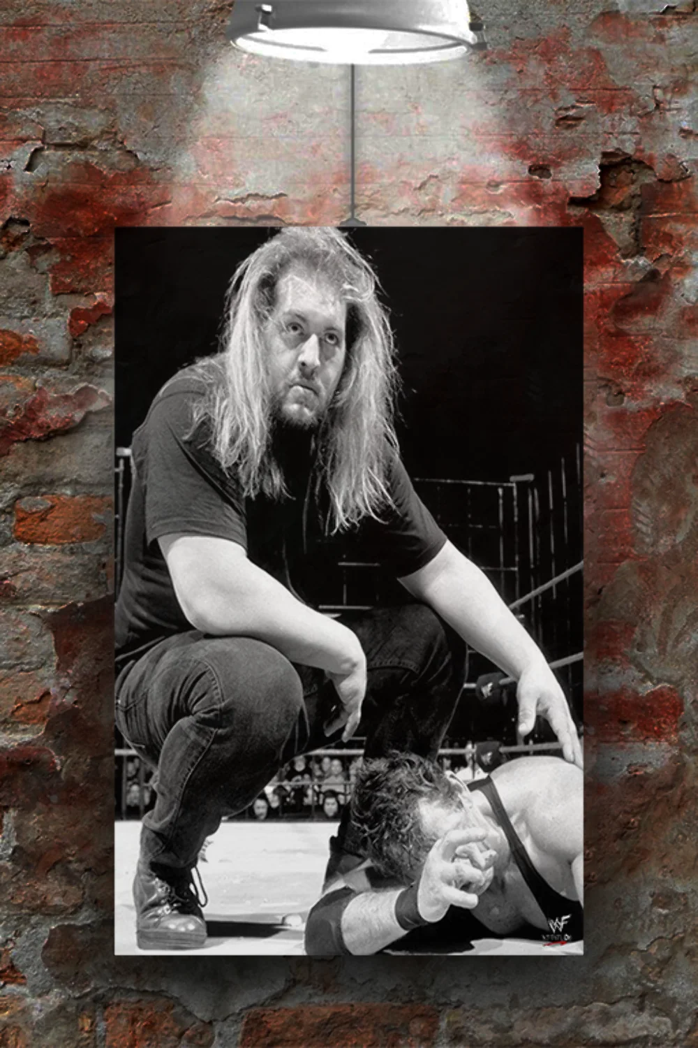 WWE Attitude Era Paul White The Gant Arrives Poster | Vintage Wrestling Art | Re, изображение 2