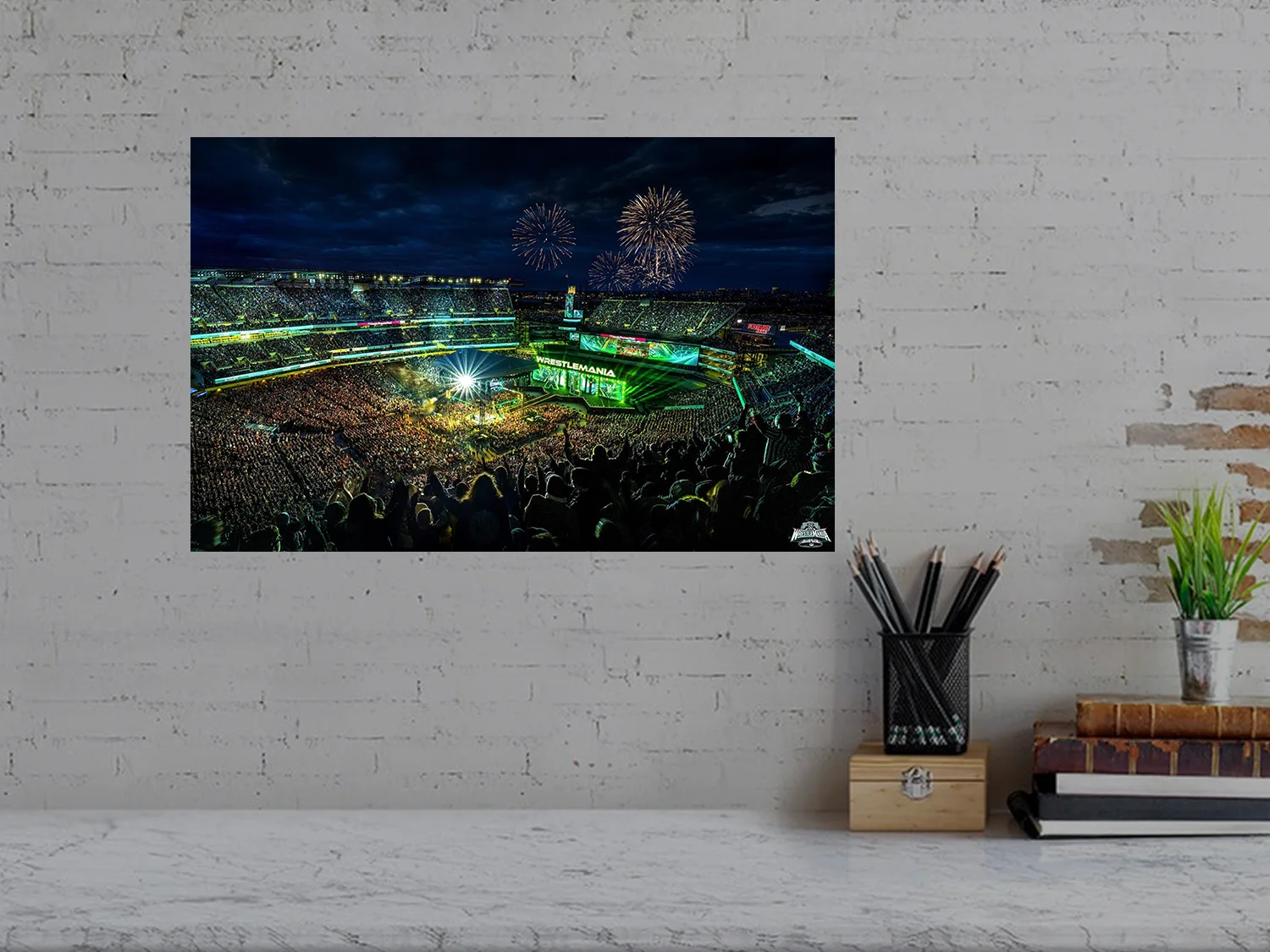 Wrestlemania 40 Premium Gloss Poster | WWE Wrestlemania Epic Wrestlmania 40 Desi, изображение 3