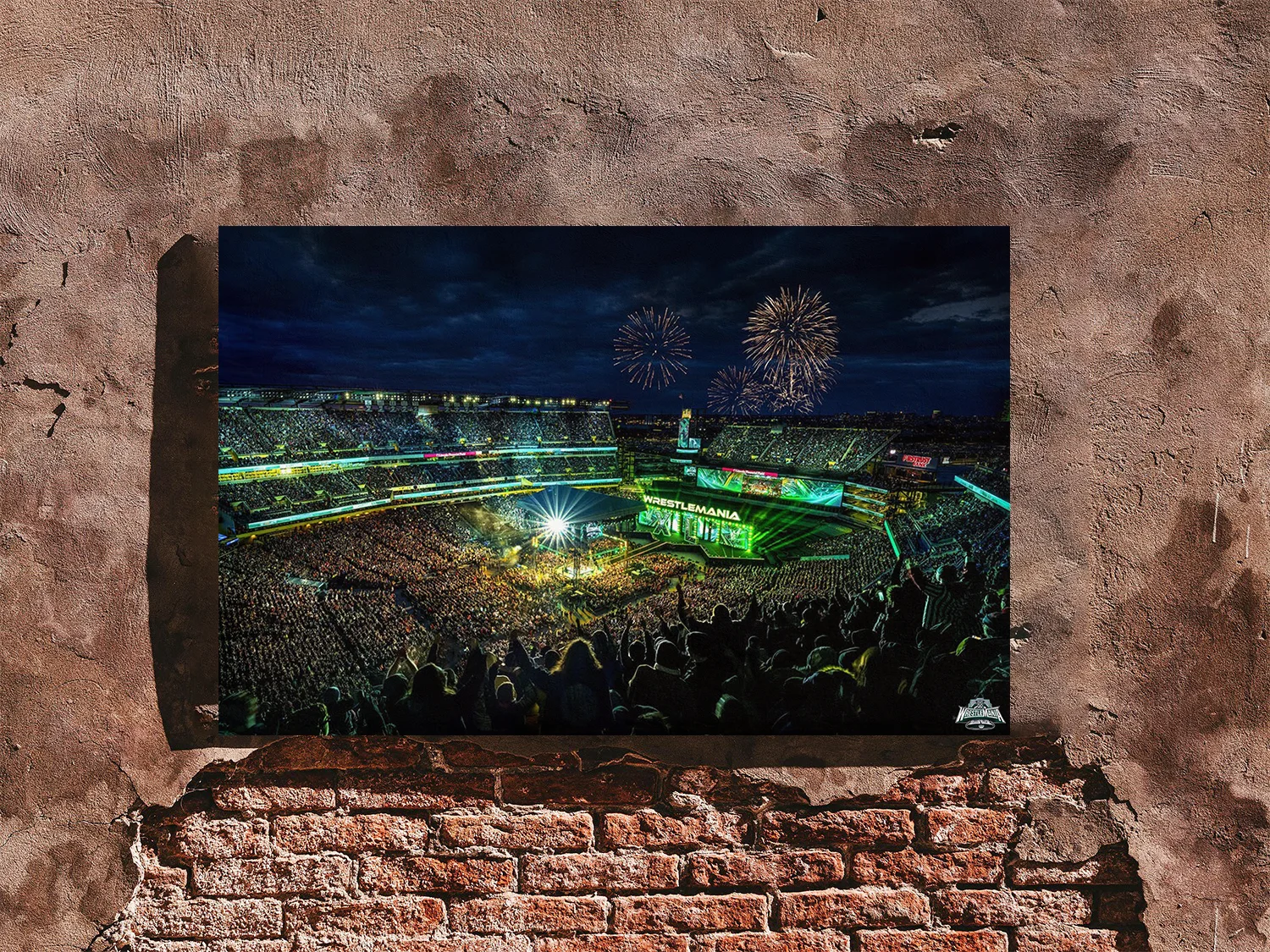 Wrestlemania 40 Premium Gloss Poster | WWE Wrestlemania Epic Wrestlmania 40 Desi, изображение 4
