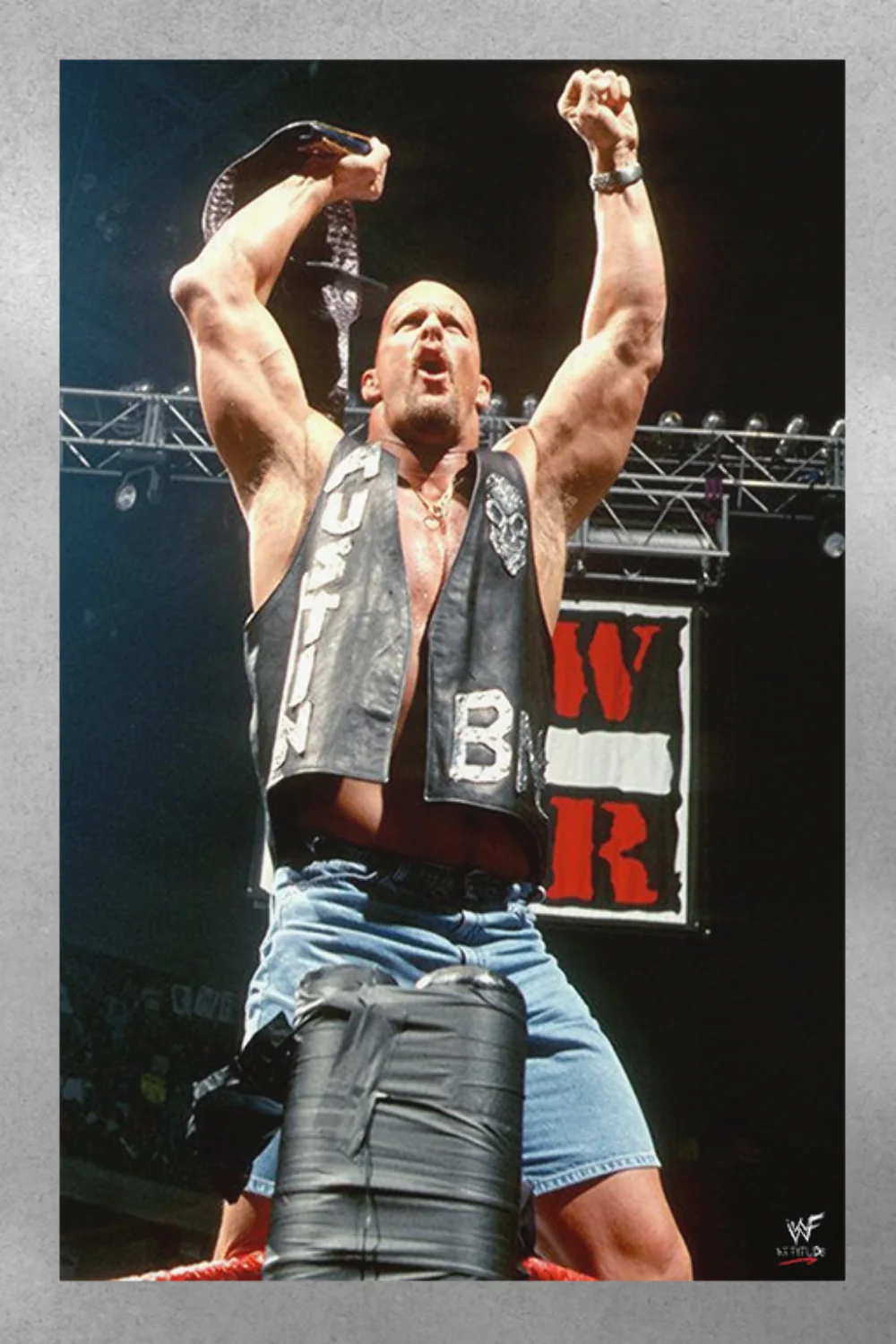 WWE Attitude Era Premium Gloss Poster | Stone Cold Steve Austin 3:16 Design | Wr, изображение 3
