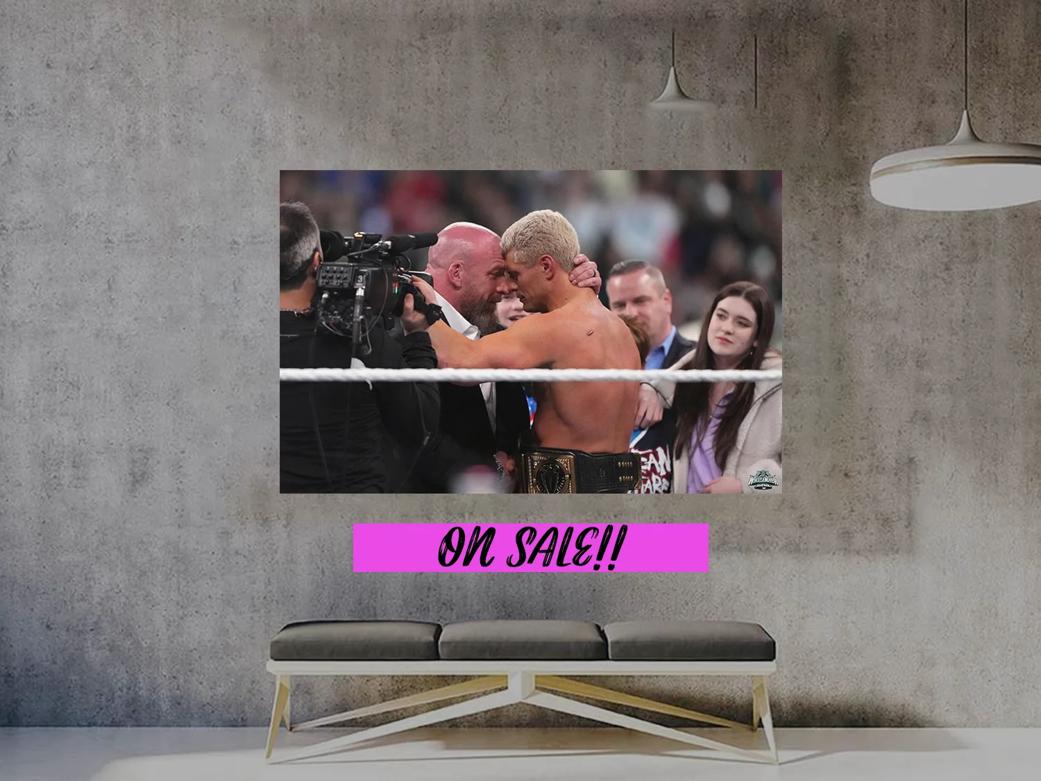 Wrestlemania 40 | Triple H and Cody Rhodes A New Era Begins | Gloss Poster, image 2