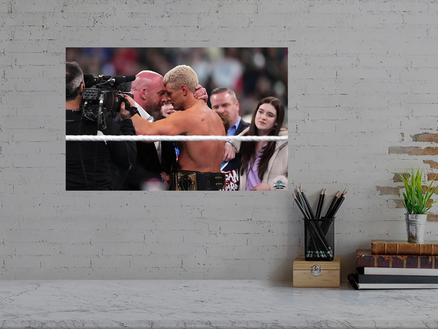 Wrestlemania 40 | Triple H and Cody Rhodes A New Era Begins | Gloss Poster, image 3