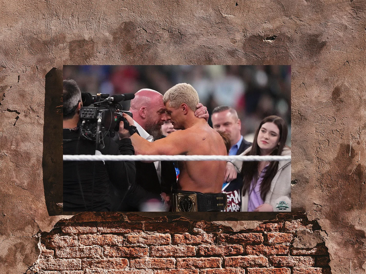 Wrestlemania 40 | Triple H and Cody Rhodes A New Era Begins | Gloss Poster, image 4