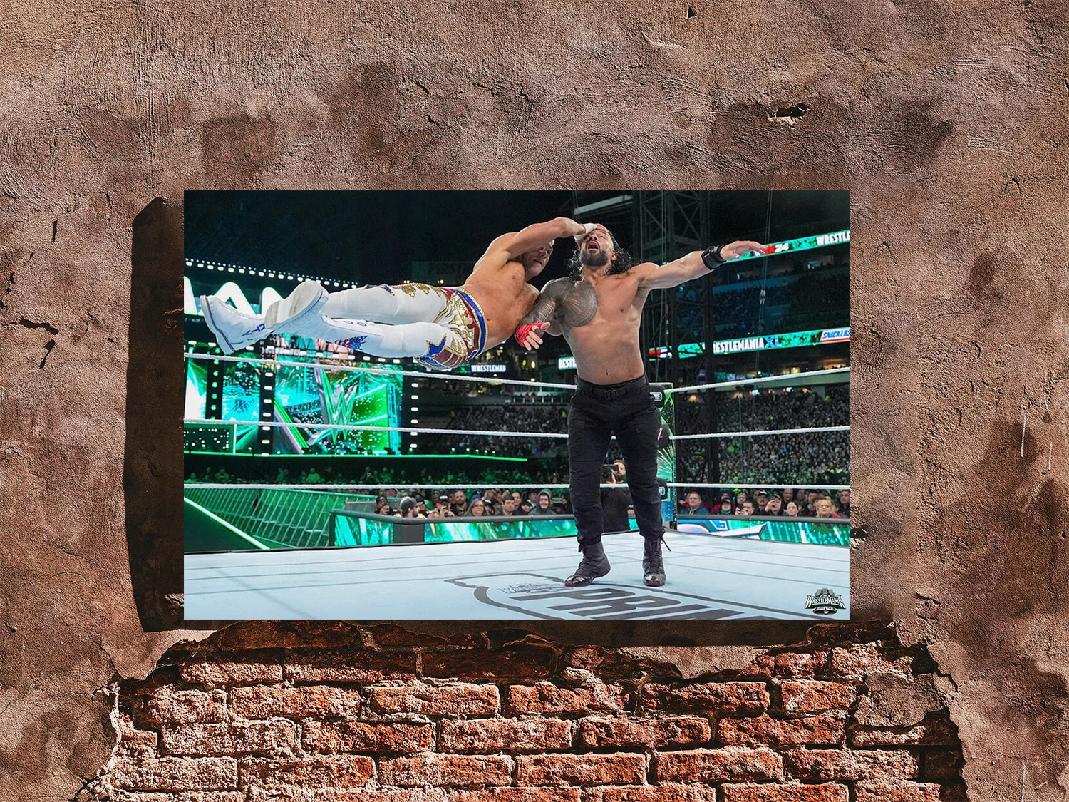 Wrestlemania 40 Premium Gloss Poster | Cody Rhodes And Roman Reigns Cody Cutter, изображение 4
