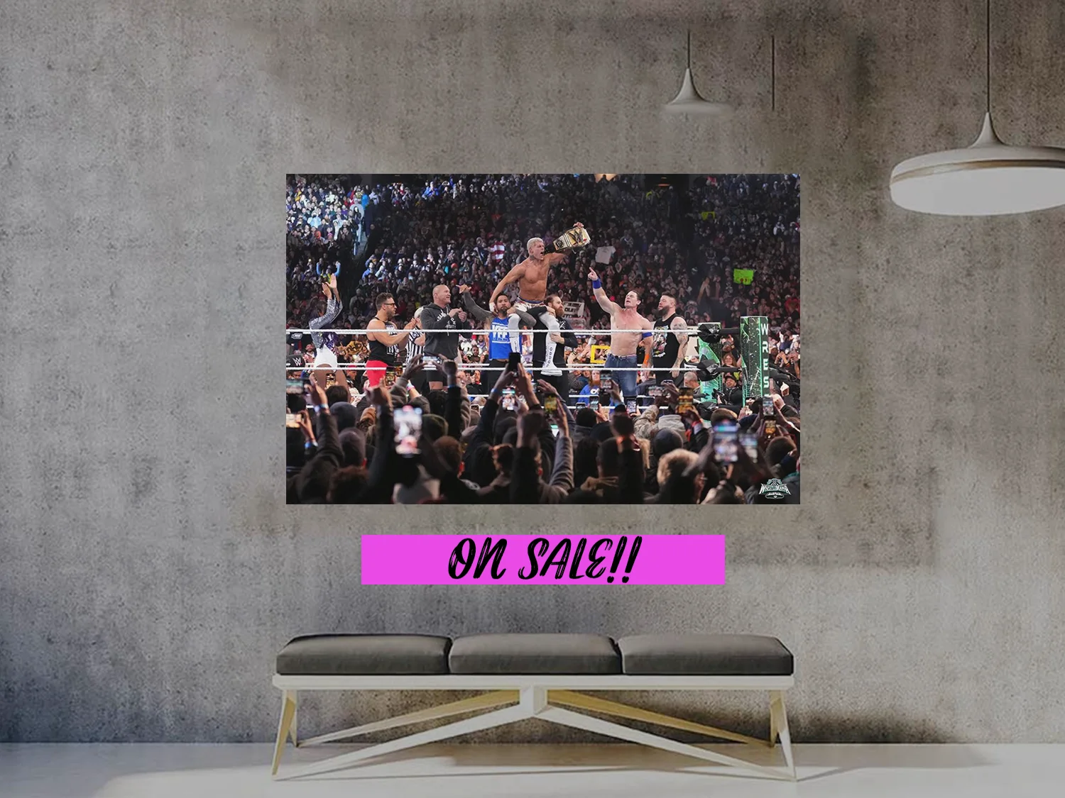 Cody Rhodes Story Finished Premium Gloss Poster | Wrestlemania 40 Design | Wrest, image 2