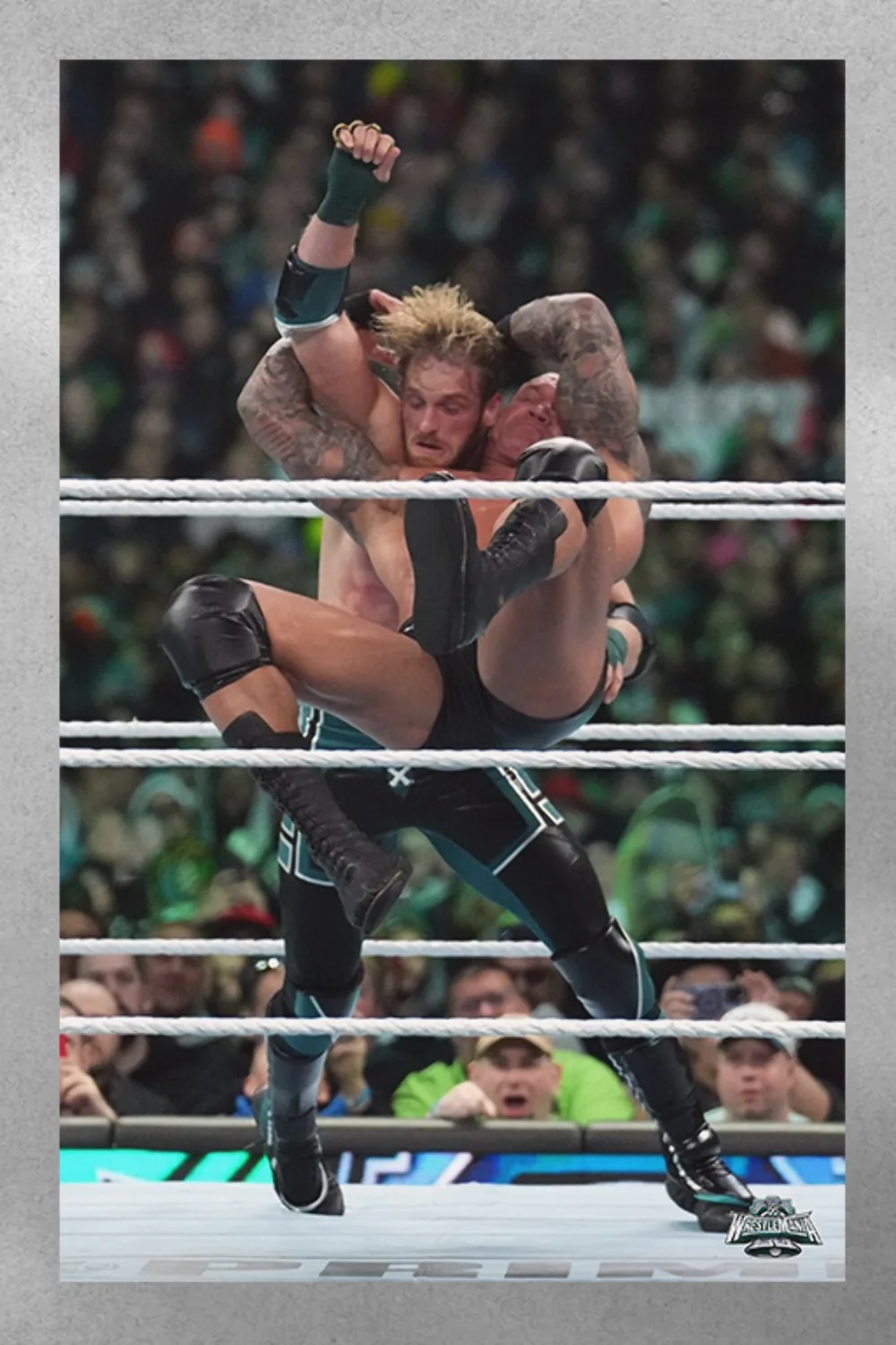 WWE Wrestlemania 40 Randy Orton RKO's Logan Paul Poster | Premium Gloss Print |, image 3