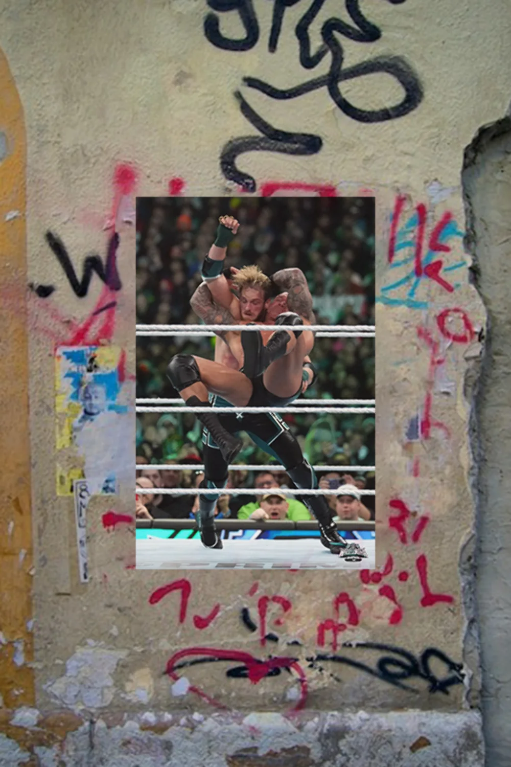 WWE Wrestlemania 40 Randy Orton RKO's Logan Paul Poster | Premium Gloss Print |, image 4