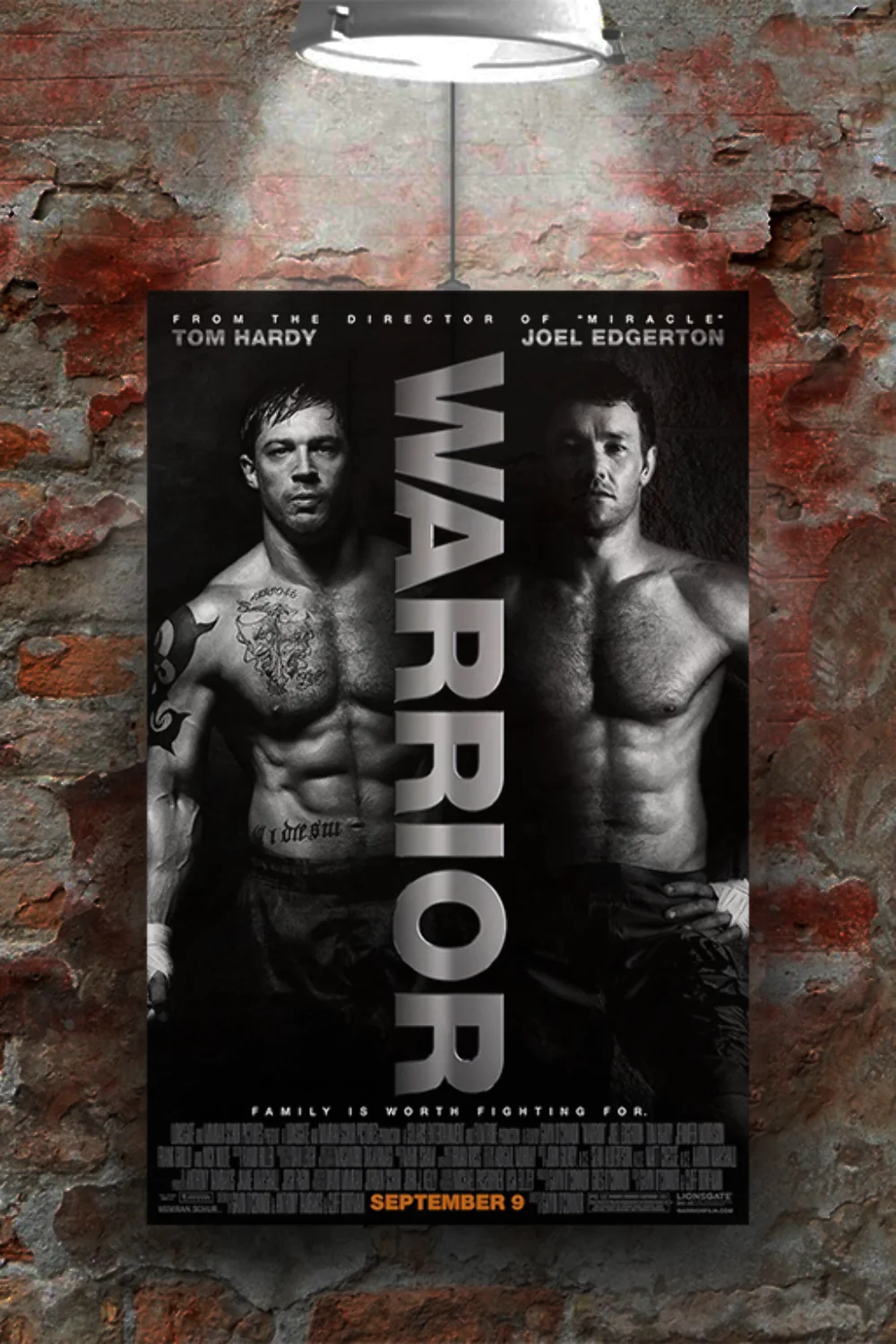 Warrior: Tom Hardy Premium Gloss Poster | Film Memorabilia | Cinematic Art | War, image 2