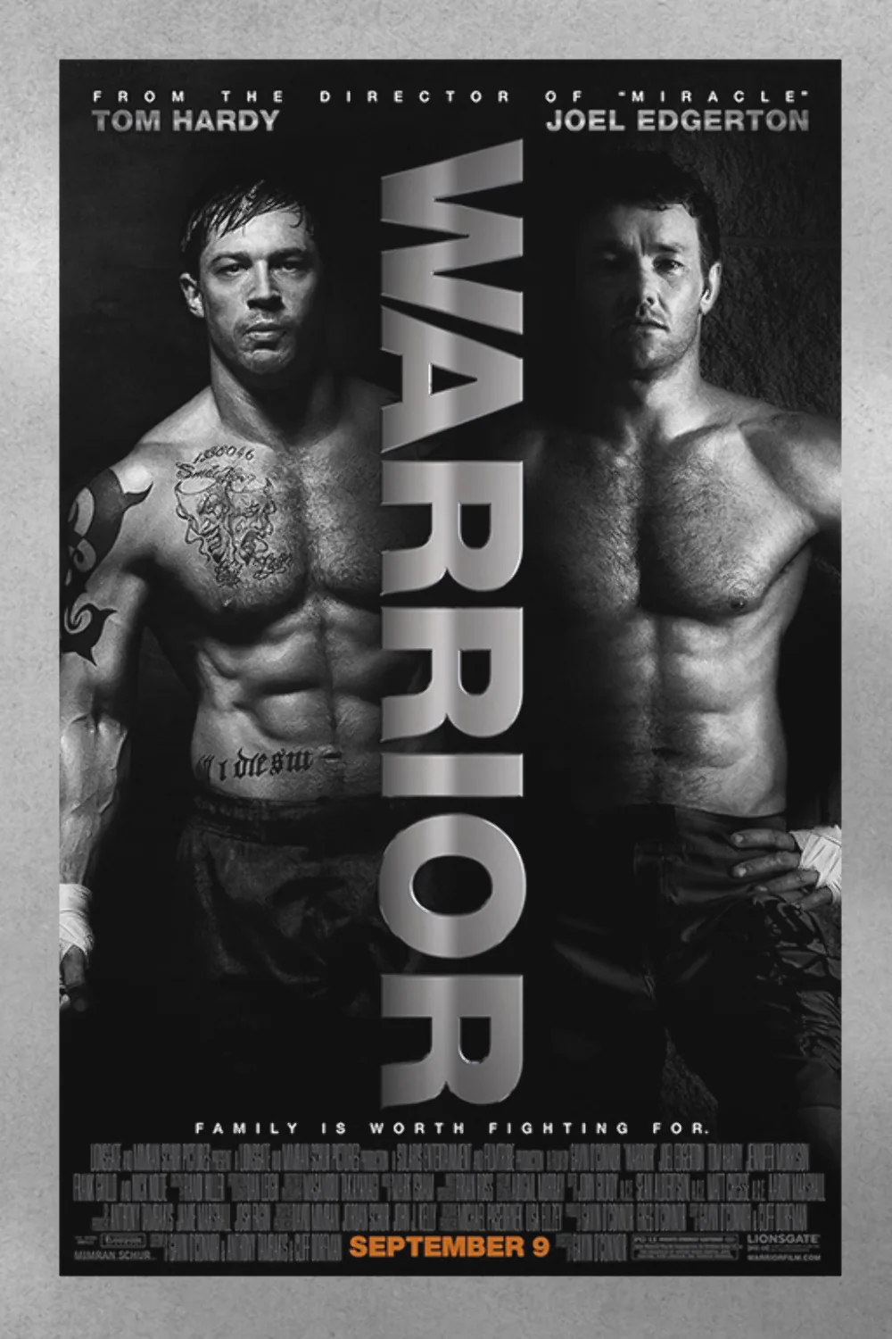Warrior: Tom Hardy Premium Gloss Poster | Film Memorabilia | Cinematic Art | War, image 3