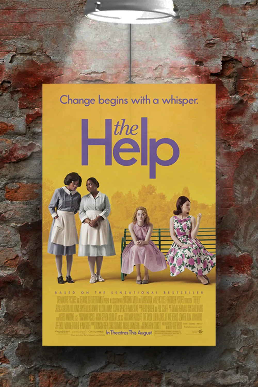 The Help | Emma Stone | Viola Davis | Premium Gloss Poster | Film Design, image 2