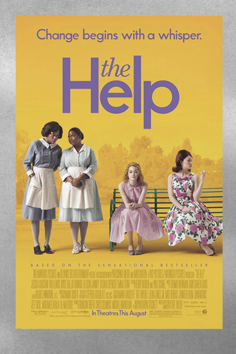 The Help | Emma Stone | Viola Davis | Premium Gloss Poster | Film Design, image 3