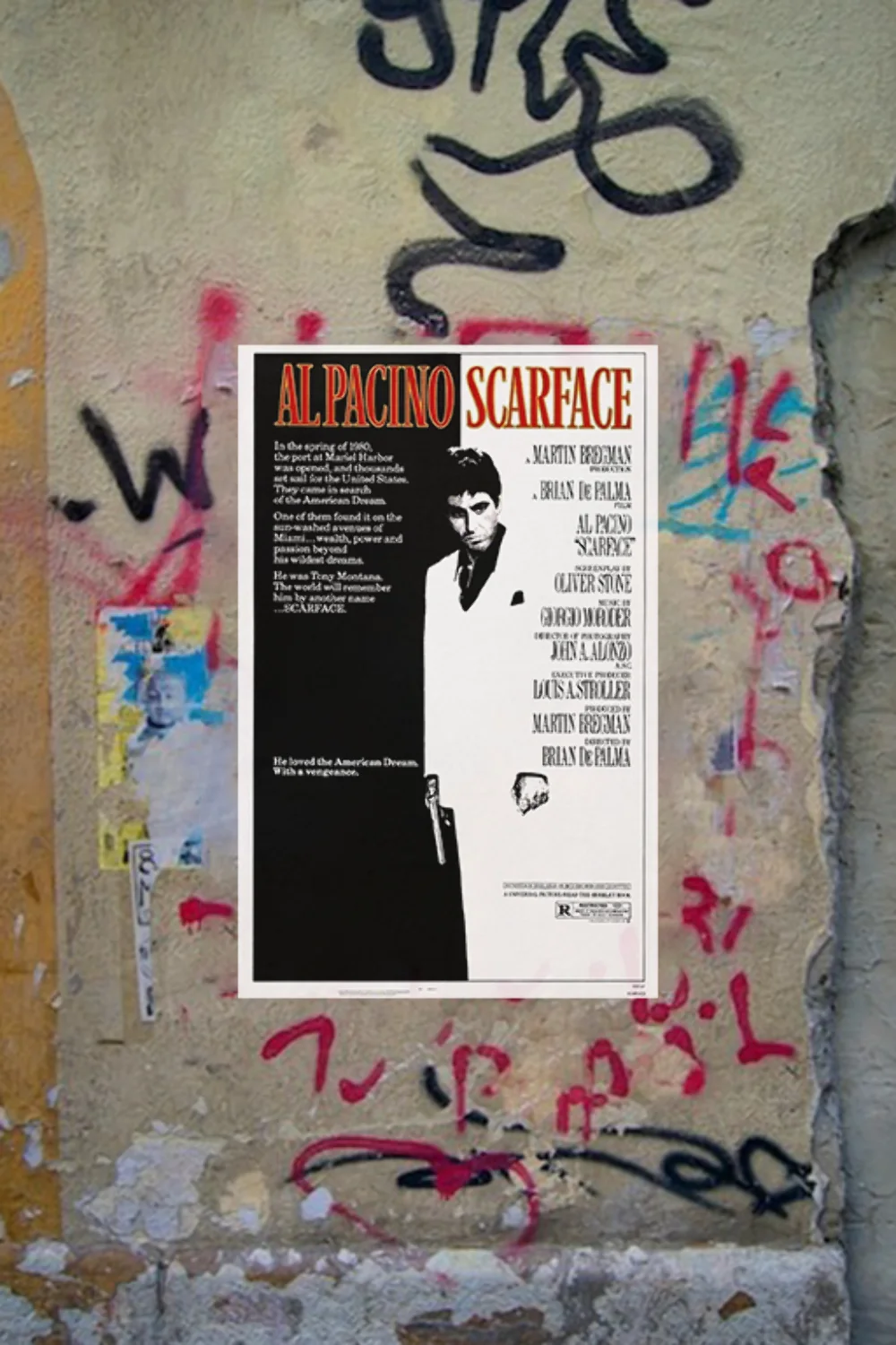 Scarface Al Pacino Premium Gloss Poster | Film Memorabilia | Vintage Movie Art P, изображение 4