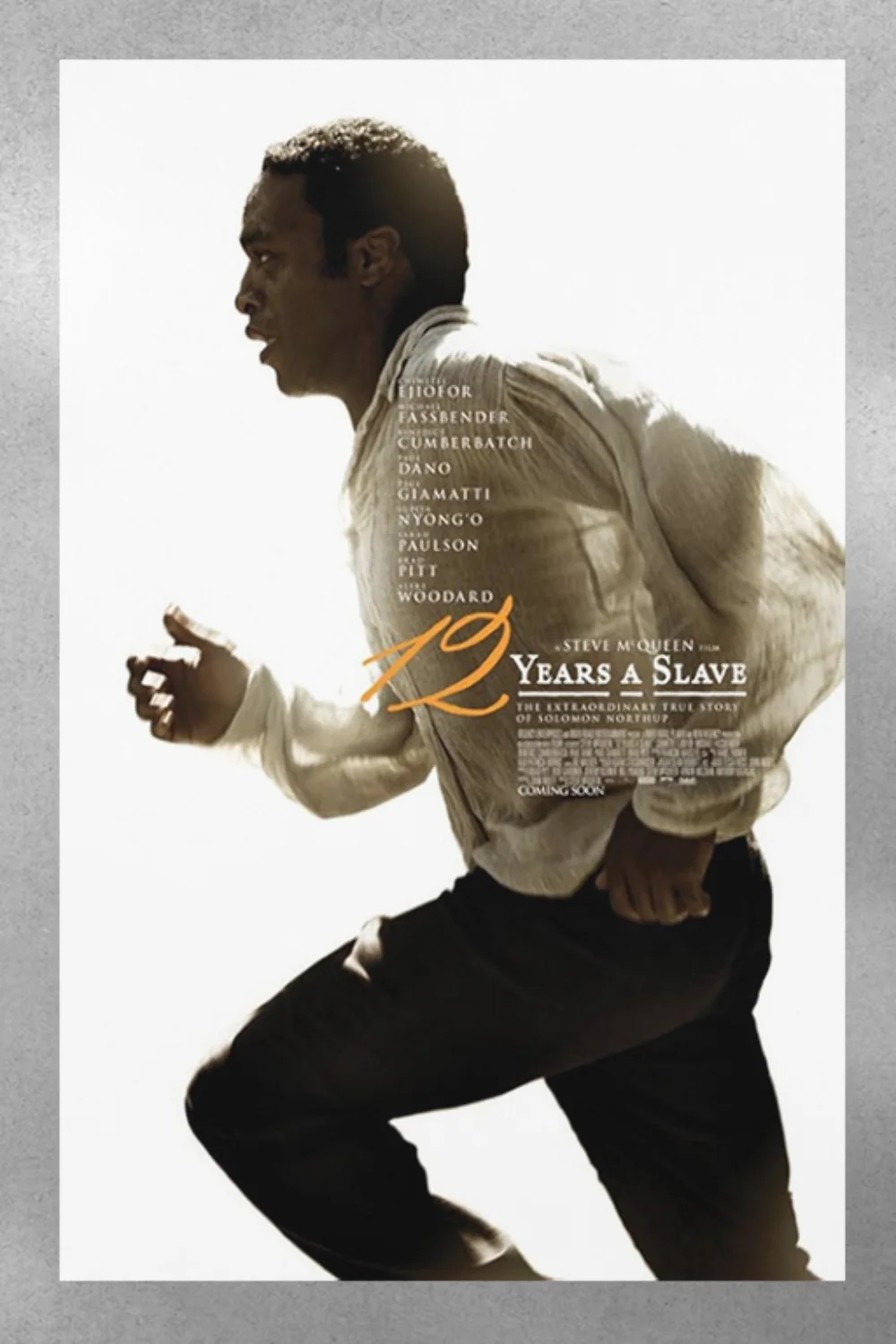 12 Years a Slave | Chiwetel Ejiofor | Premium Gloss Poster | Movie Film Design |, изображение 3