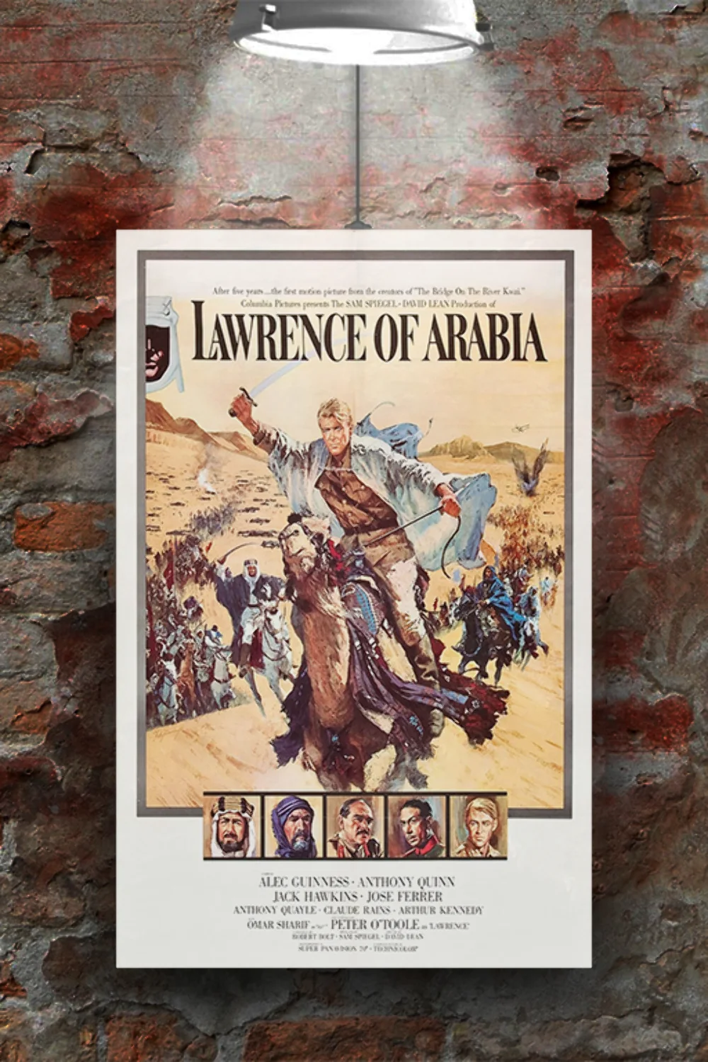 Lawrence of Arabia Peter O'Toole Poster Print | Film Memorabilia | Classic Movie, изображение 2