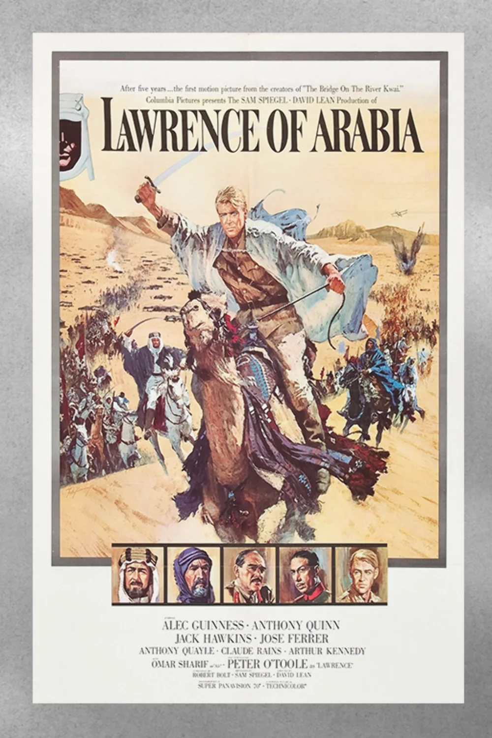 Lawrence of Arabia Peter O'Toole Poster Print | Film Memorabilia | Classic Movie, изображение 3