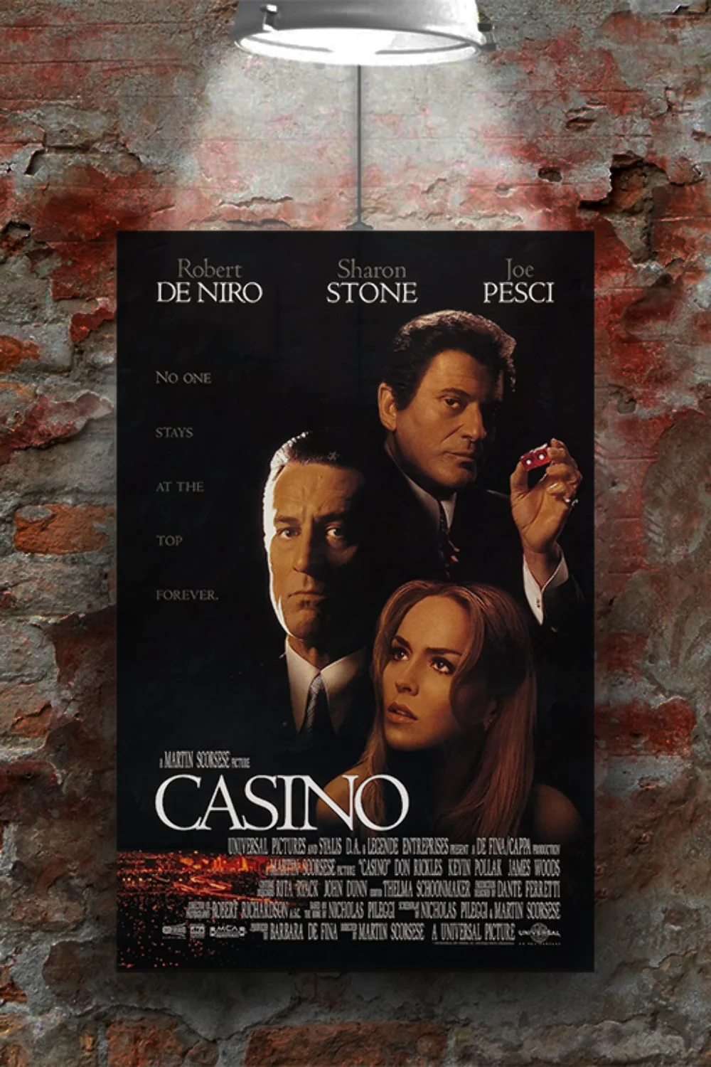 Casino Classic: Robert De Niro Gloss Poster | Film Memorabilia | Casino Movie Ar, изображение 2