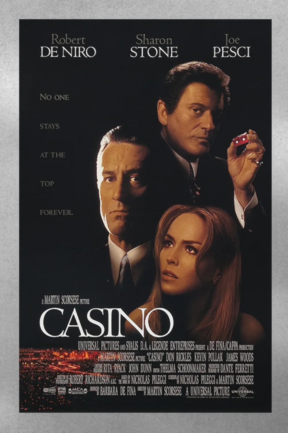Casino Classic: Robert De Niro Gloss Poster | Film Memorabilia | Casino Movie Ar, изображение 3