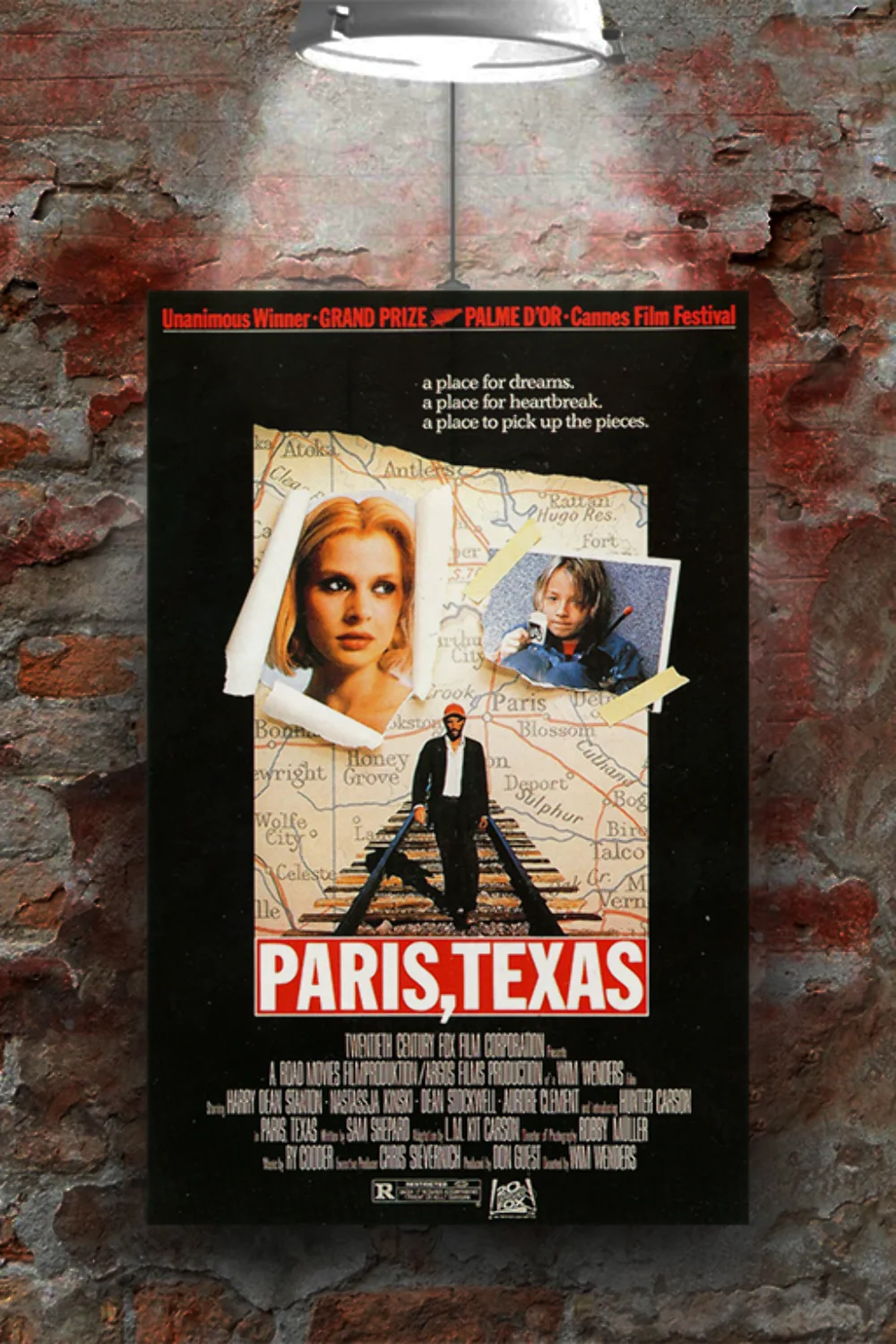 Paris, Texas Harry Dean Stanton | Premium Gloss Poster | Film Wall Art Print, image 2