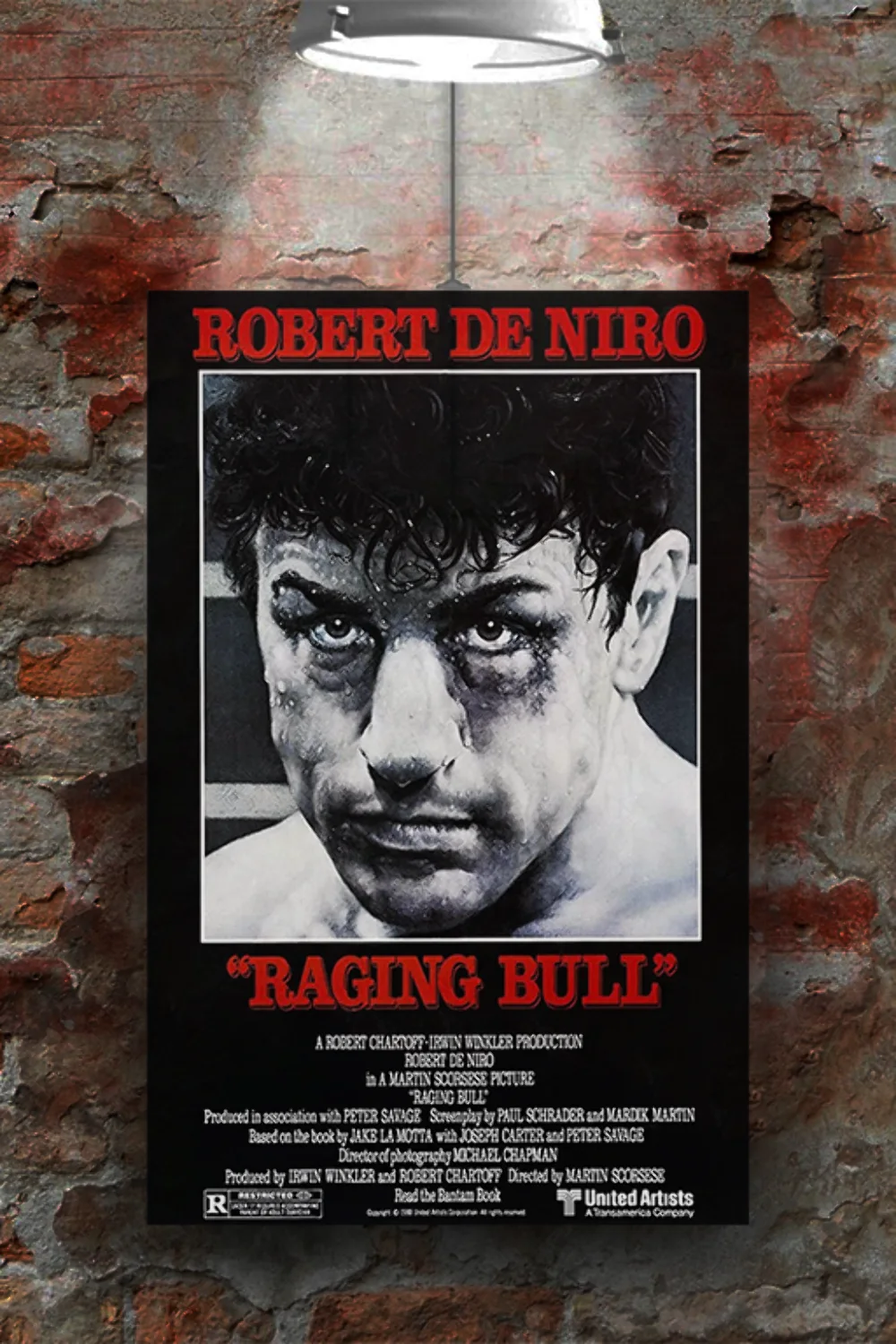 Raging Bull Robert De Niro | Premium Film Poster | Gloss Design, изображение 2