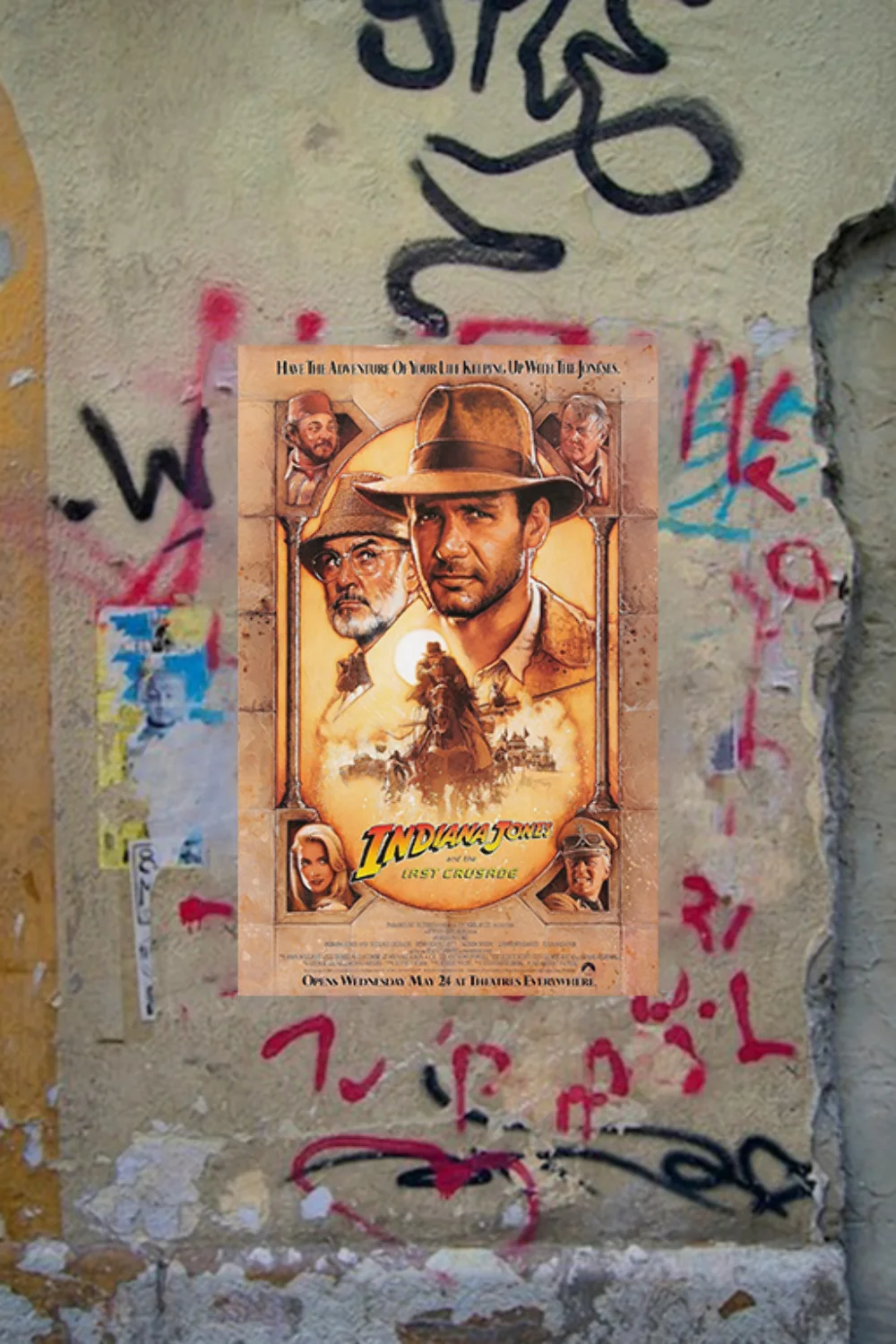 Indiana Jones and the Last Crusade Harrison Ford Poster | Film Memorabilia | Mov, изображение 4
