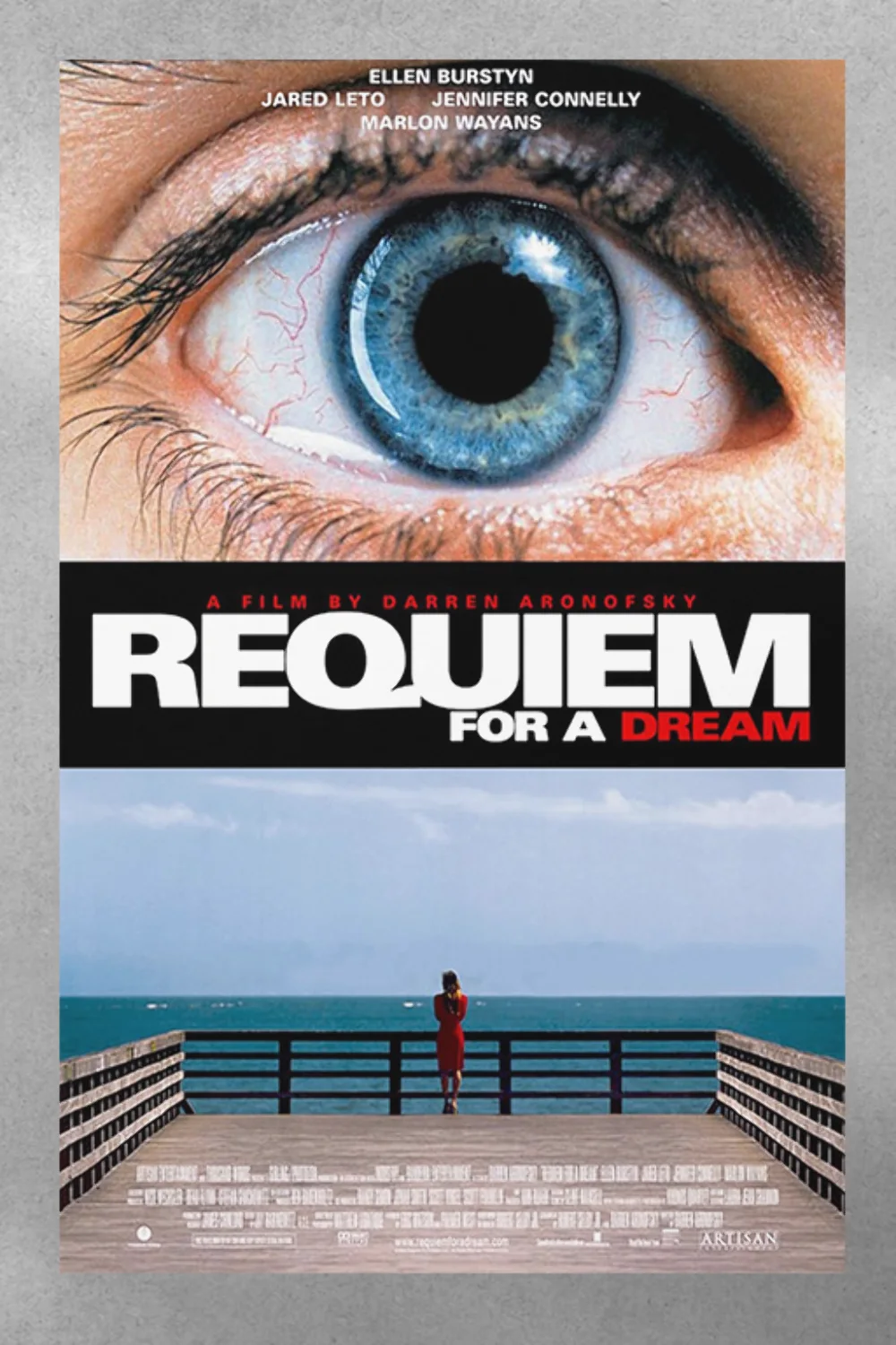 Requiem for a Dream | Jared Leto Gloss Poster | Film Art Print | Movie Memorabil, изображение 3