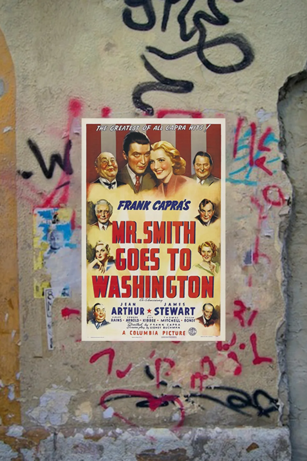 Mr. Smith Goes to Washington Poster - James Stewart | Vintage Movie Art Print |, изображение 4