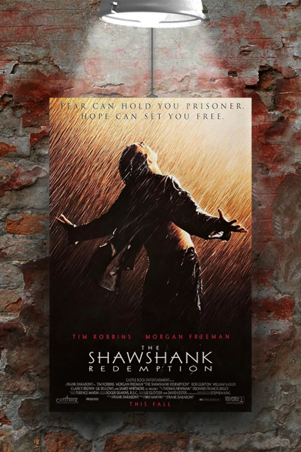 The Shawshank Redemption Tim Robbins Gloss Poster | Classic Film Wall Art | Movi, изображение 2