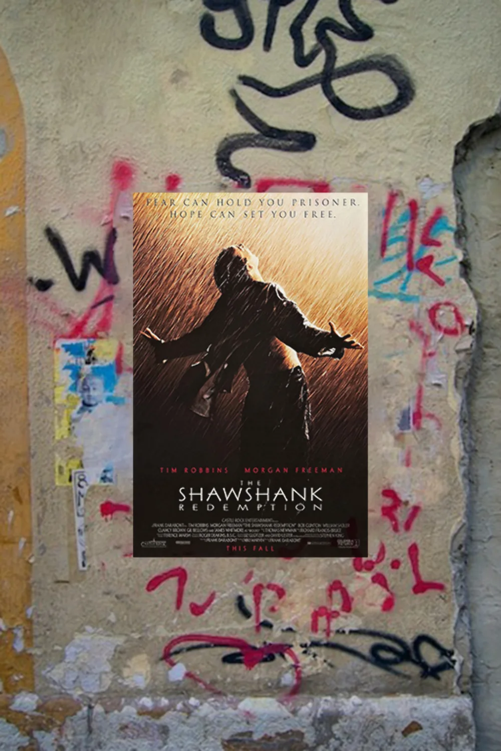 The Shawshank Redemption Tim Robbins Gloss Poster | Classic Film Wall Art | Movi, изображение 4
