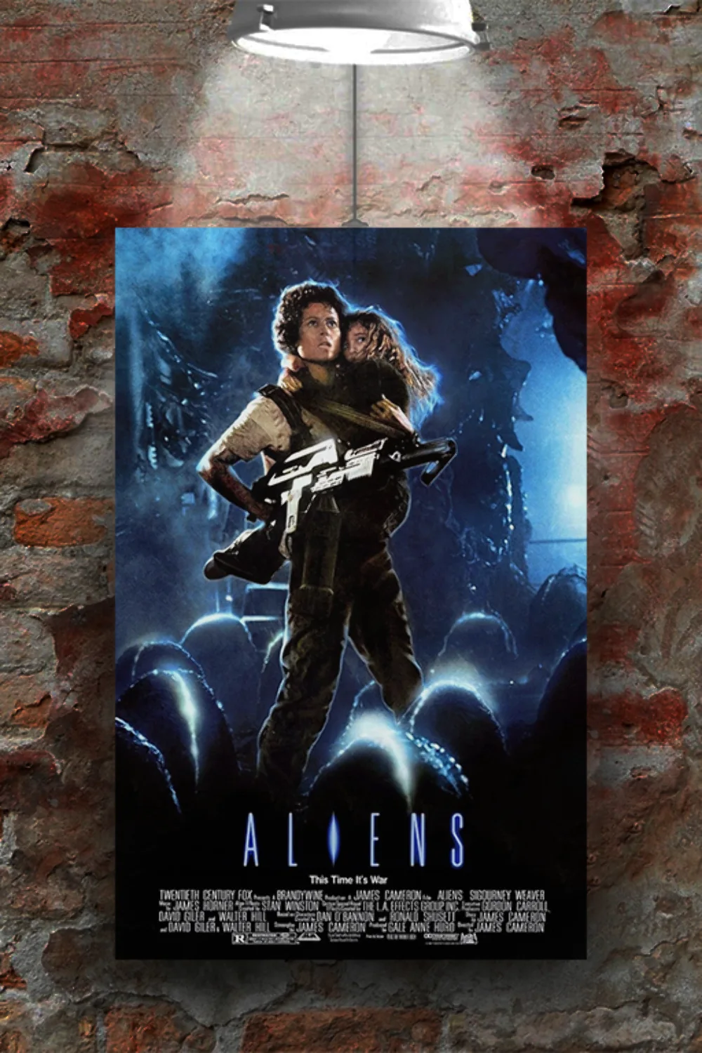 Aliens Sigourney Weaver Gloss Poster | Film Sci-Fi Aliens Art Print Home Decor |, изображение 2
