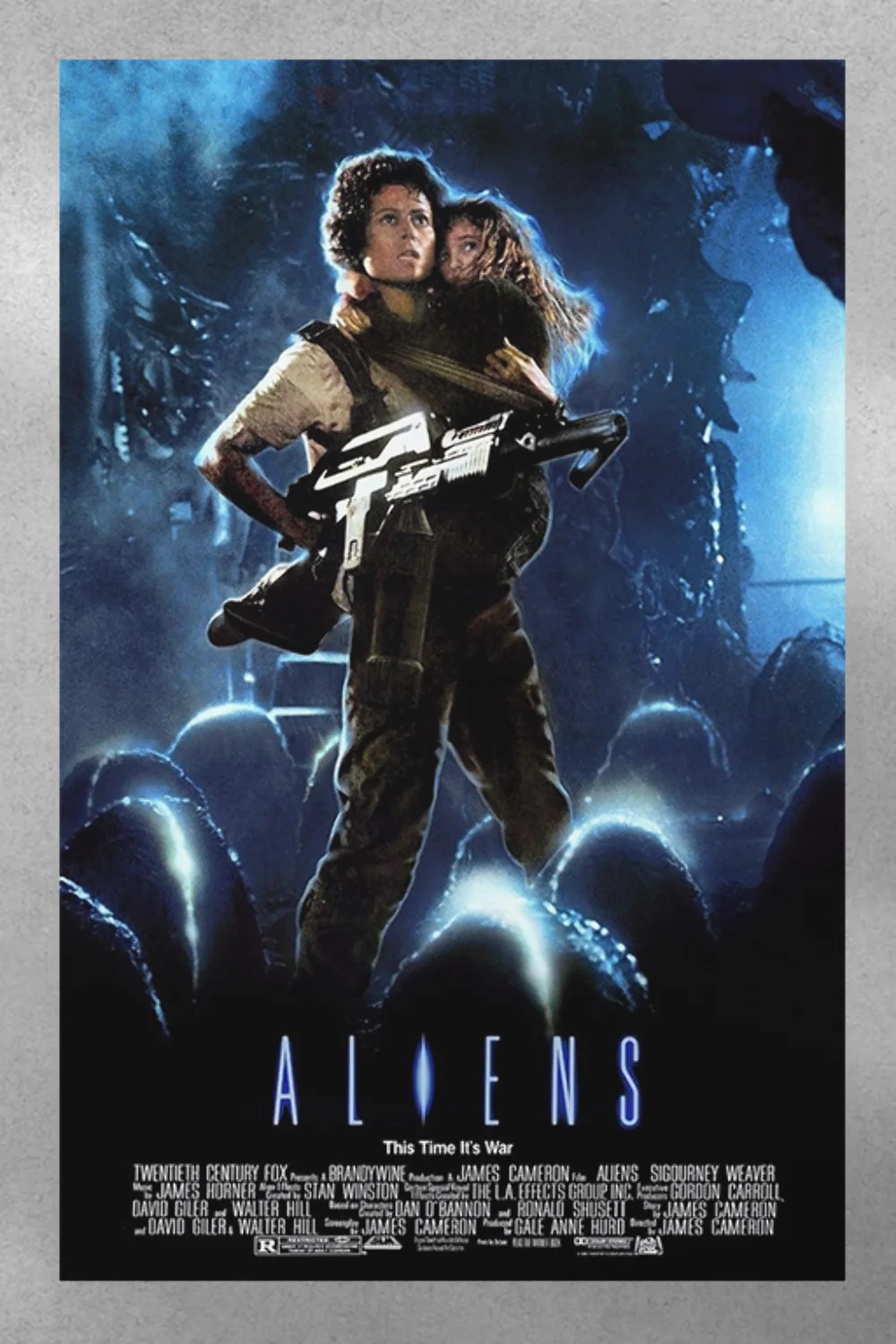 Aliens Sigourney Weaver Gloss Poster | Film Sci-Fi Aliens Art Print Home Decor |, изображение 3