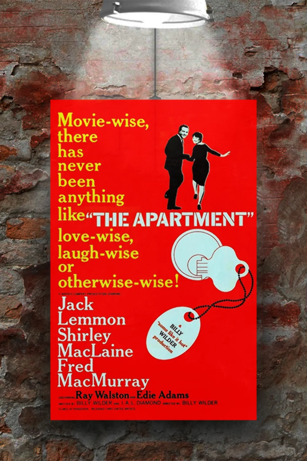 The Apartment Jack Lemmon Shirley MacLaine Poster Print | Film Noir Art | Classi, изображение 2