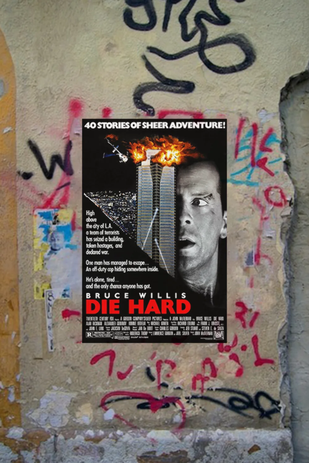 Die Hard Bruce Willis Premium Gloss Poster | Film Memorabilia Design | Action Mo, изображение 4