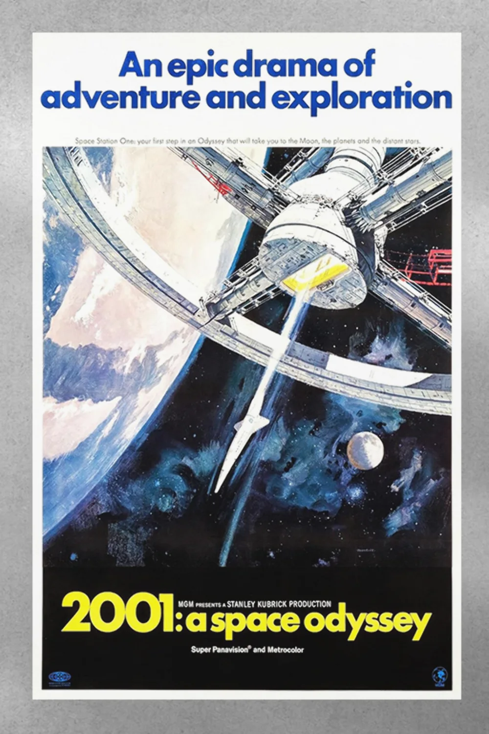2001 A Space Odyssey Art Print Keir Dullea Bowman Dave HAL 9000 | Sci-Fi Movie P, изображение 3