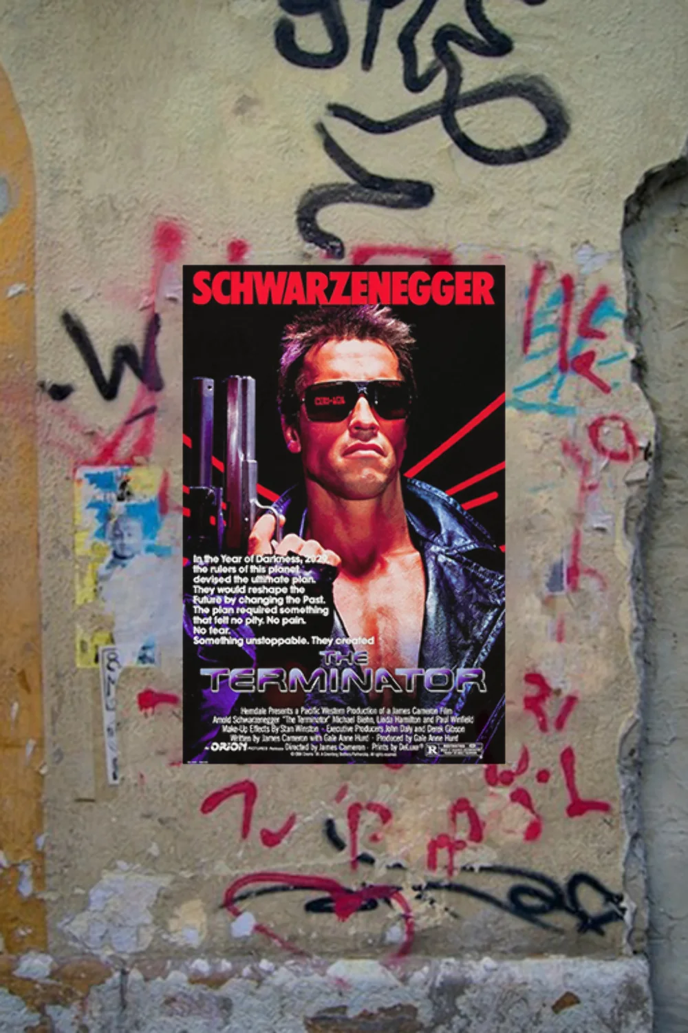 The Terminator Arnold Schwarzenegger Premium Gloss Poster | Film Memorabilia Art, изображение 4