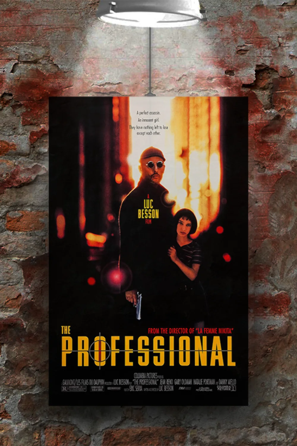 Leon | Jean Reno | Premium Gloss Poster | Film | Leon Design | Movie Memorabilia, image 2