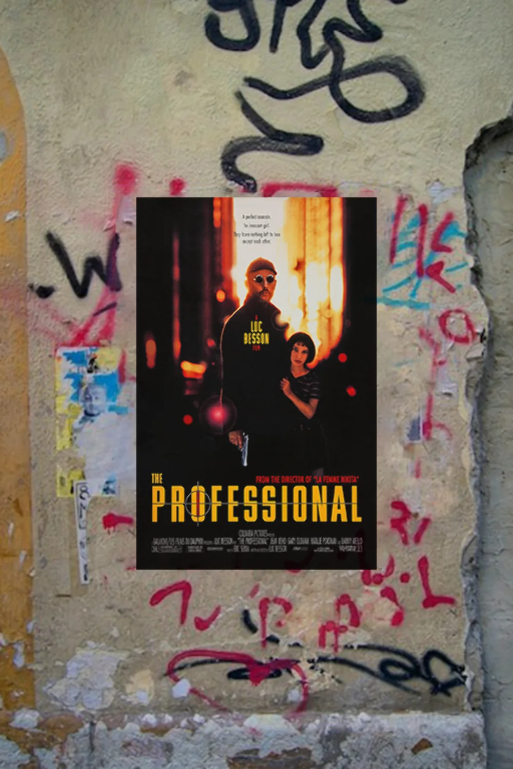 Leon | Jean Reno | Premium Gloss Poster | Film | Leon Design | Movie Memorabilia, image 4