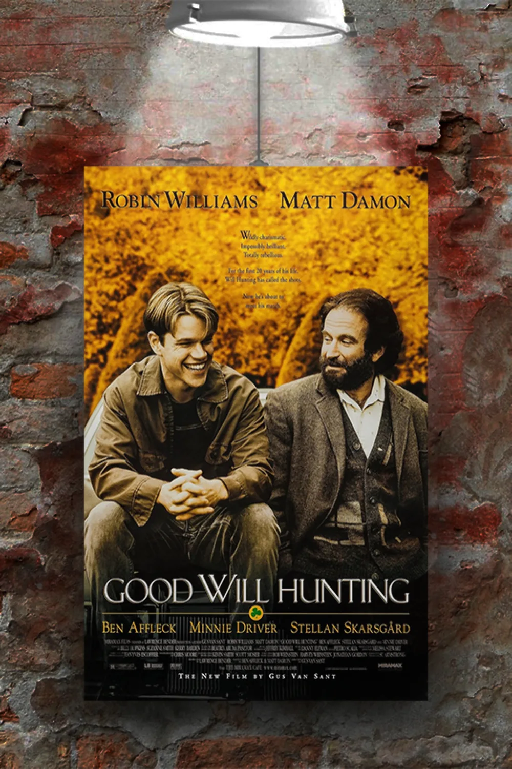 Good Will Hunting Matt Damon Poster | Film Memorabilia Art Print | Vintage Movie, изображение 2