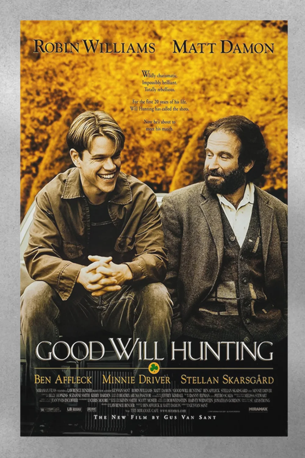 Good Will Hunting Matt Damon Poster | Film Memorabilia Art Print | Vintage Movie, изображение 3