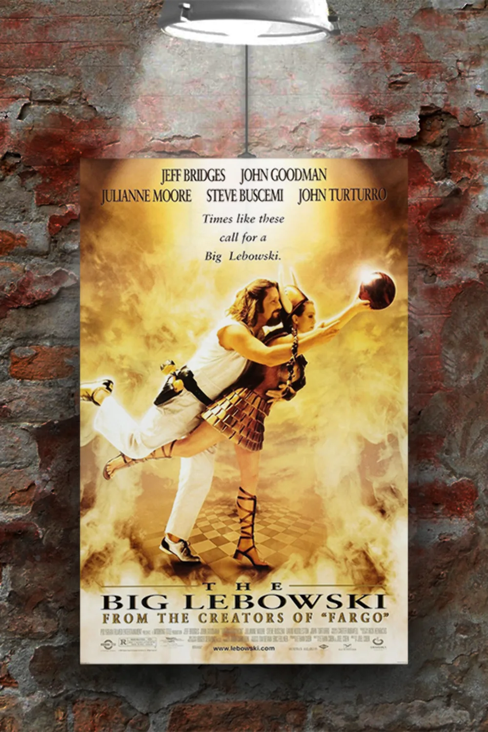 The Big Lebowski Jeff Bridges Premium Gloss Poster | Film Memorabilia Art Print, изображение 2