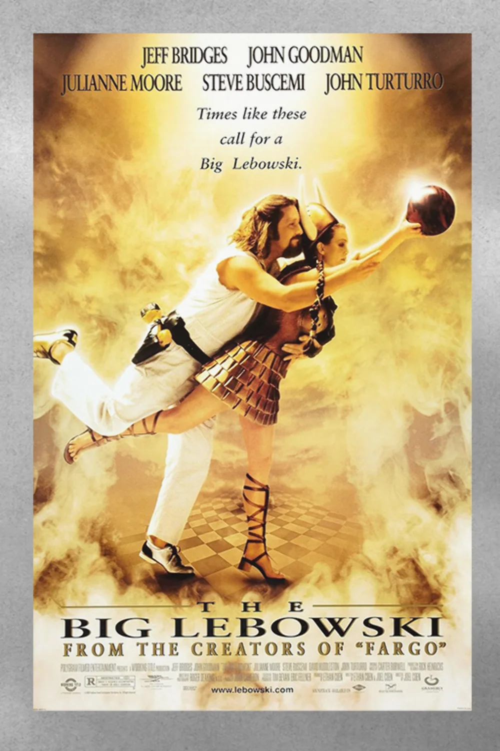 The Big Lebowski Jeff Bridges Premium Gloss Poster | Film Memorabilia Art Print, изображение 3