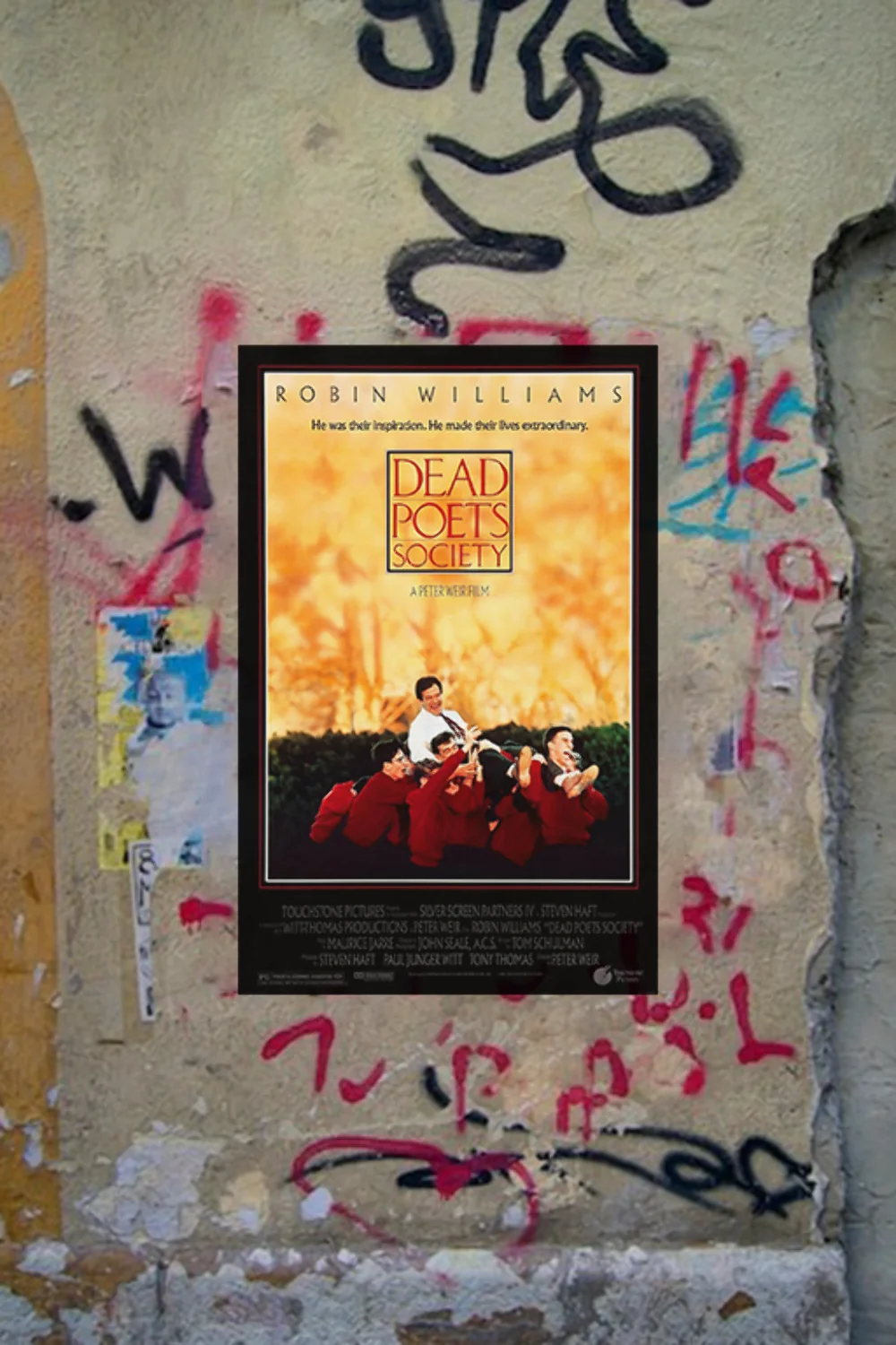 Dead Poets Society Robin Williams Gloss Poster | Film Memorabilia Home Decor | C, изображение 4