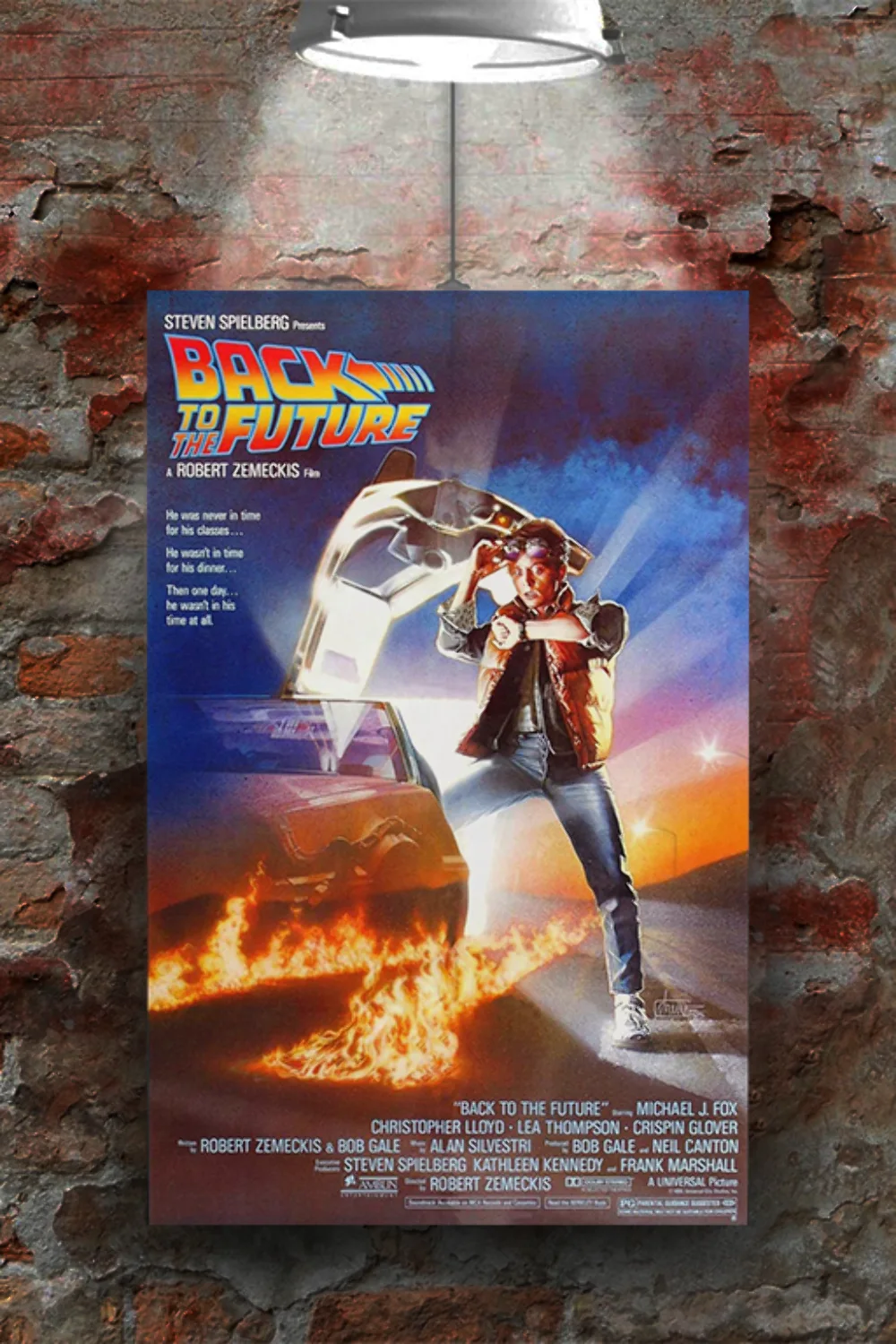 Back to the Future Michael J. Fox Premium Gloss Poster | Film Memorabilia Wall A, изображение 2