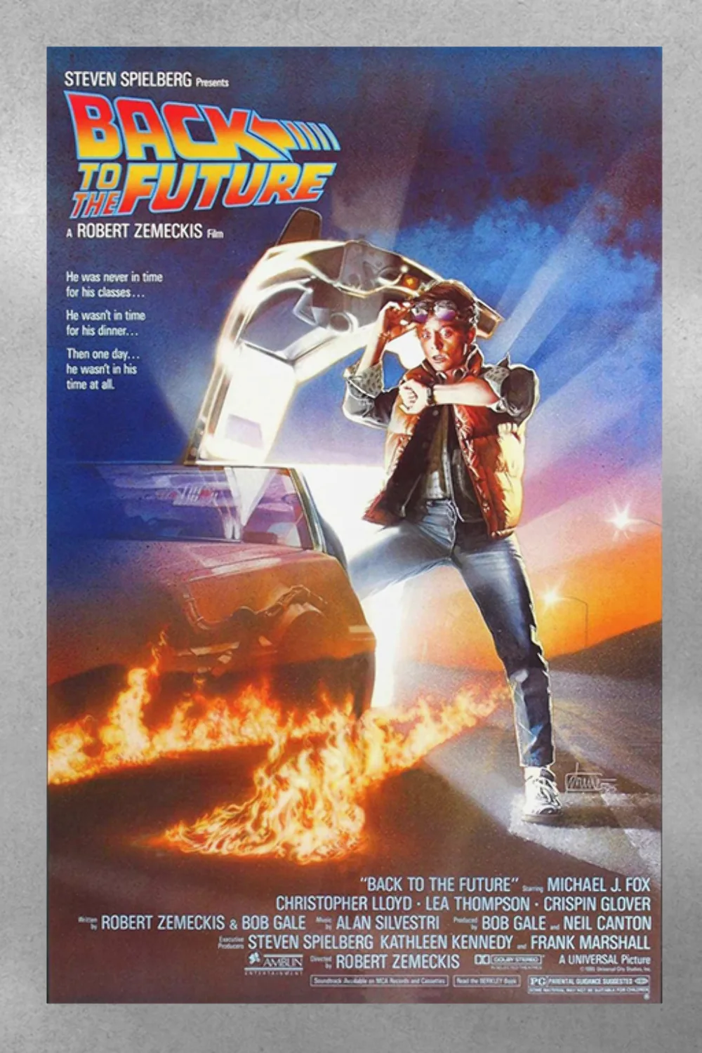 Back to the Future Michael J. Fox Premium Gloss Poster | Film Memorabilia Wall A, изображение 3