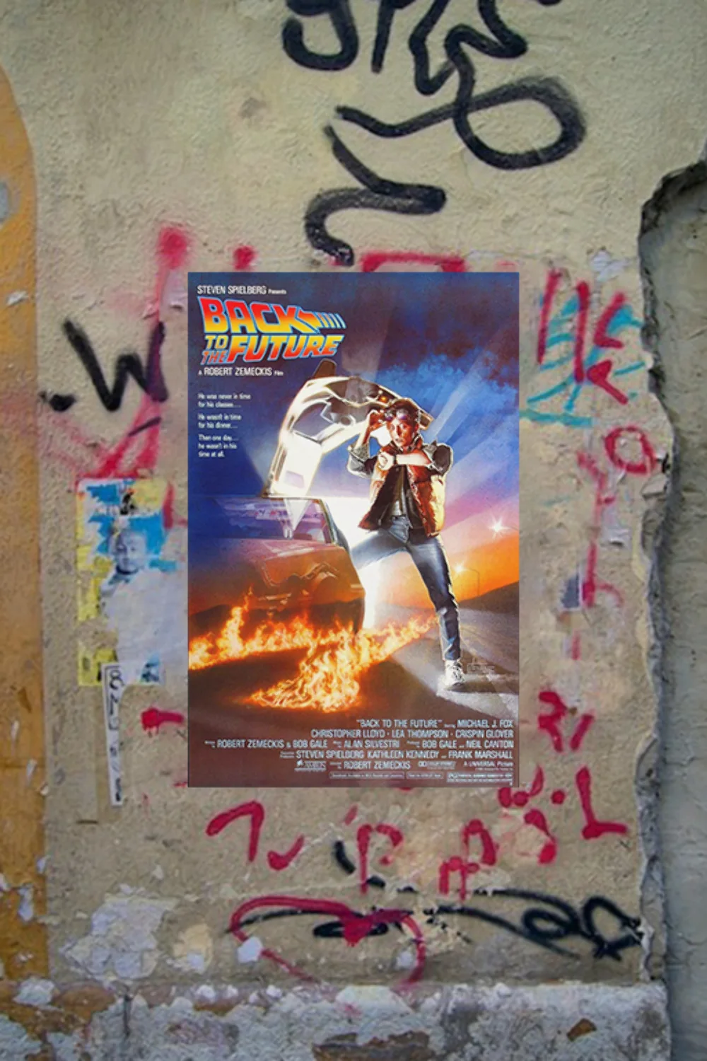 Back to the Future Michael J. Fox Premium Gloss Poster | Film Memorabilia Wall A, изображение 4