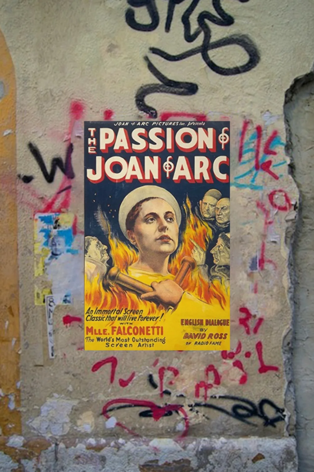 The Passion of Joan of Arc | Renée Falconetti | Gloss Film Poster Art | Vintage, изображение 4