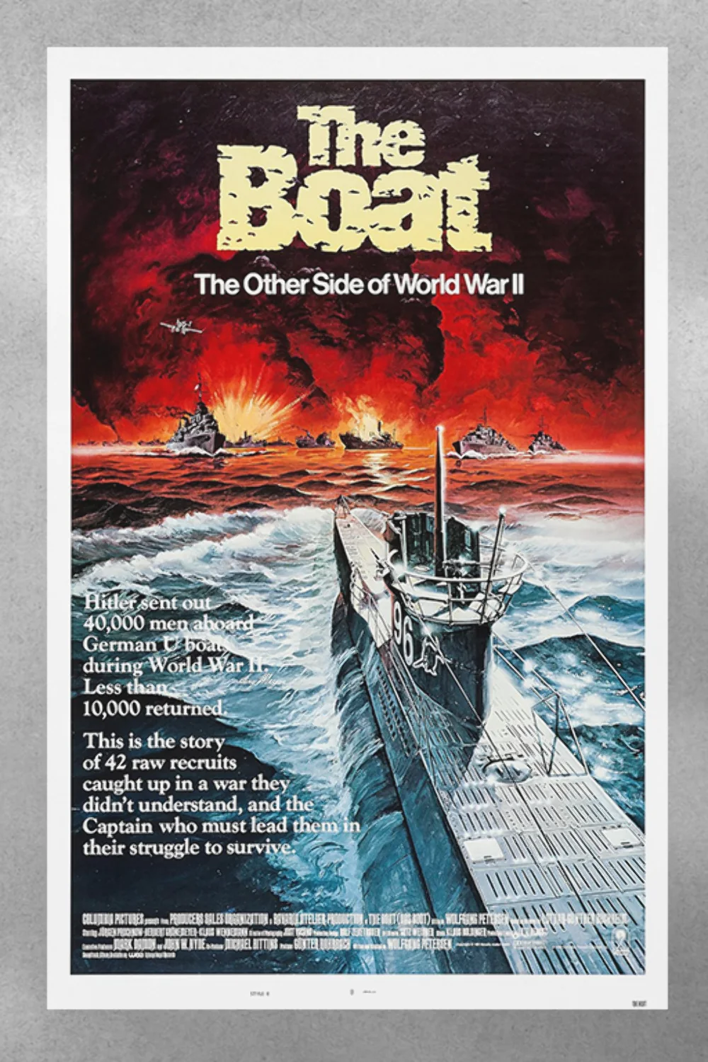 The Boat | Premium Gloss Poster | Lead Actor Name | Film Design | Etsy & Shopify, изображение 3