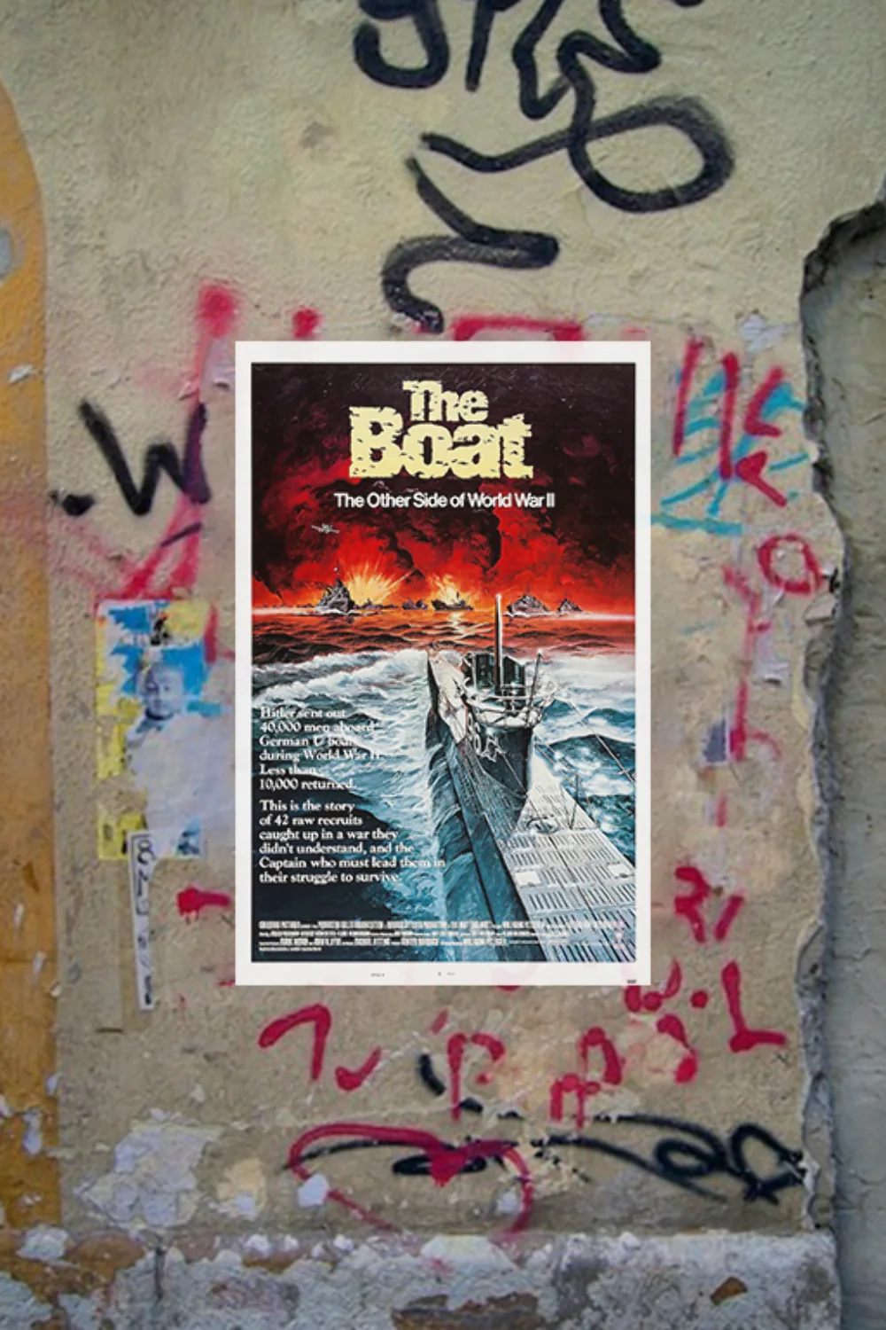 The Boat | Premium Gloss Poster | Lead Actor Name | Film Design | Etsy & Shopify, изображение 4