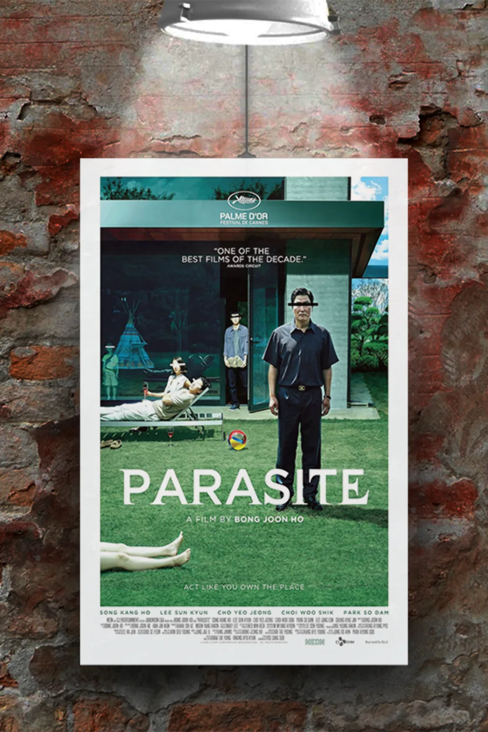 Parasite Choi Woo Shik Gloss Poster | Film Poster | Movie Fan Art Print, изображение 2